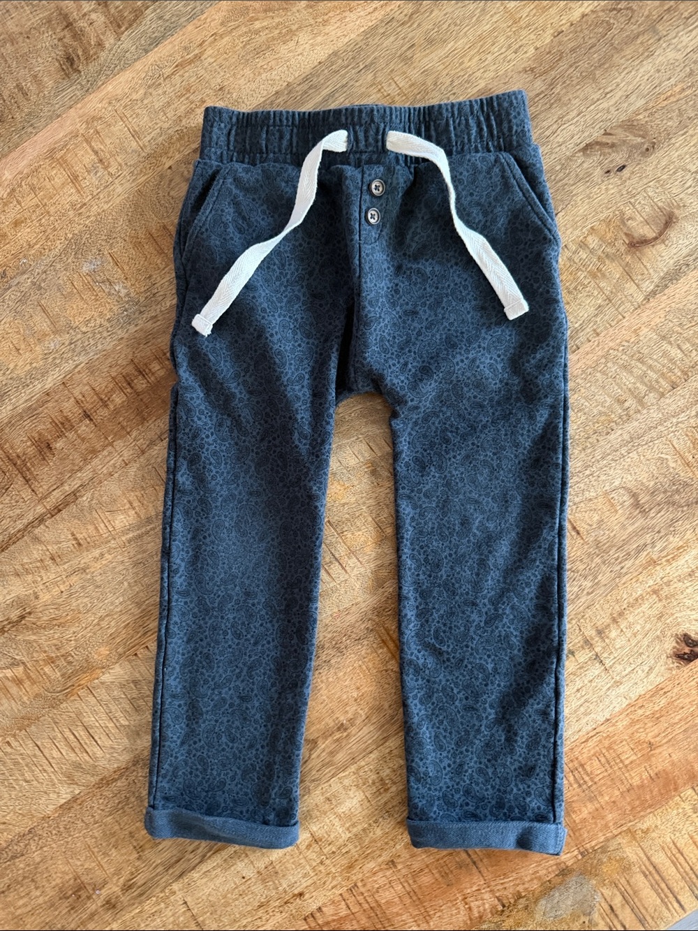 Jamie Kay Stretchy Navy Drawstring Pants